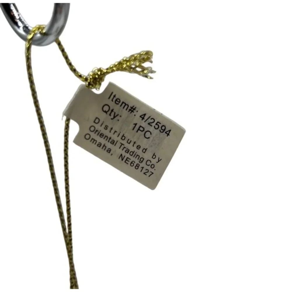 Legend of the Pickle‎ Green Glass Christmas Ornament 2 1/2